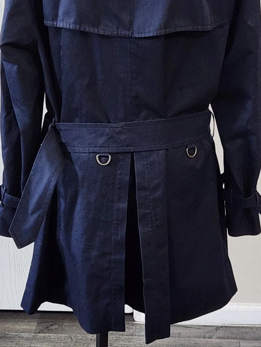 Burberry Classic Double Breasted Trench Coat Iconic Navy - Picture 11 of 16